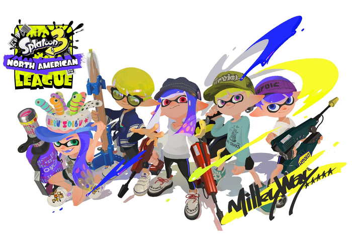 Kaiyun中国官网-斯普拉遁3北美冠军Milky Way获官方贺图|粉丝应援物产出|喷射战士3|switch_新浪新闻